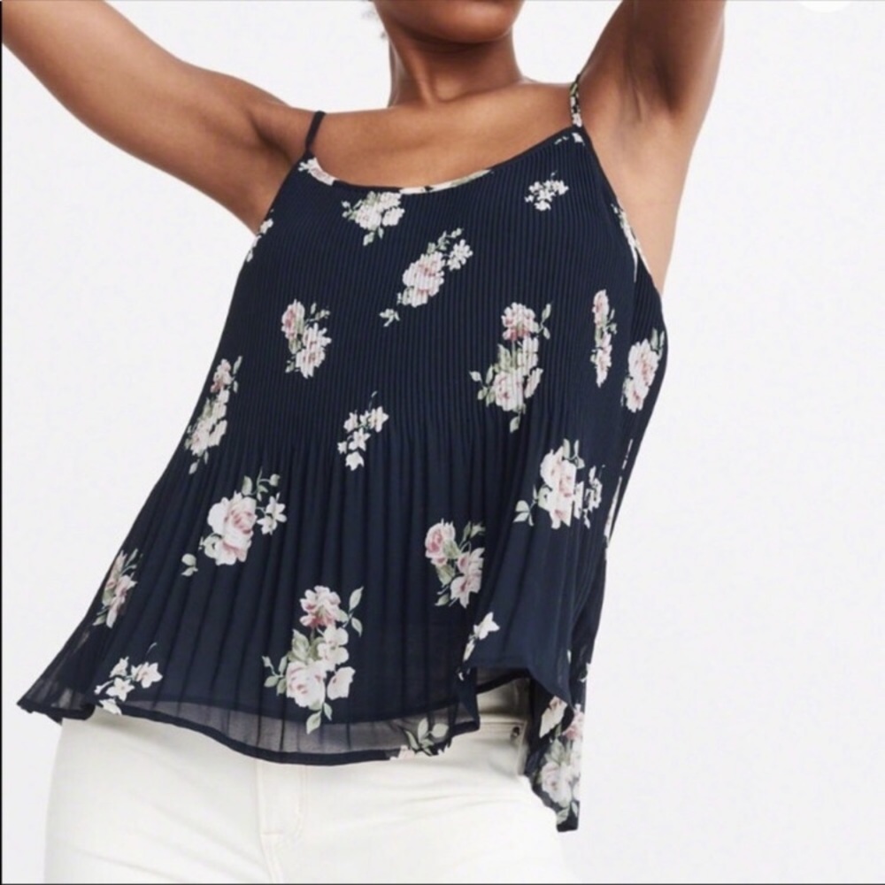Abercrombie & Fitch Flowy Floral Tank Top